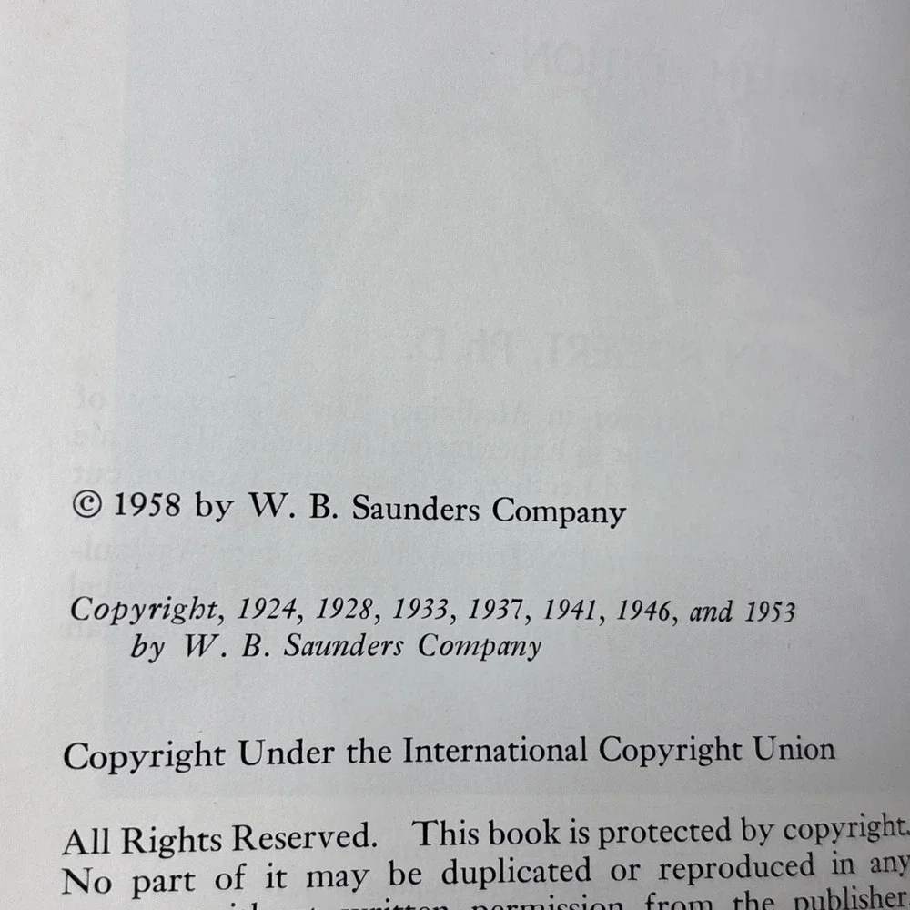 1958 Vintage Fundamentals of Chemistry L Jean Bogert Eighth Edition Saunders